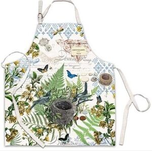 Michel Design Works Botanical Hummingbird Nest Apron
